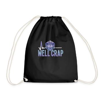 Fantasy Jeu de rôle RPG Heartbeat RPG Gamer - Sac de sport léger - noir - Devant