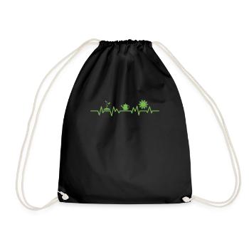 Jardinier Jardinier PaysageUr Cadeau - Sac de sport léger - noir - Devant