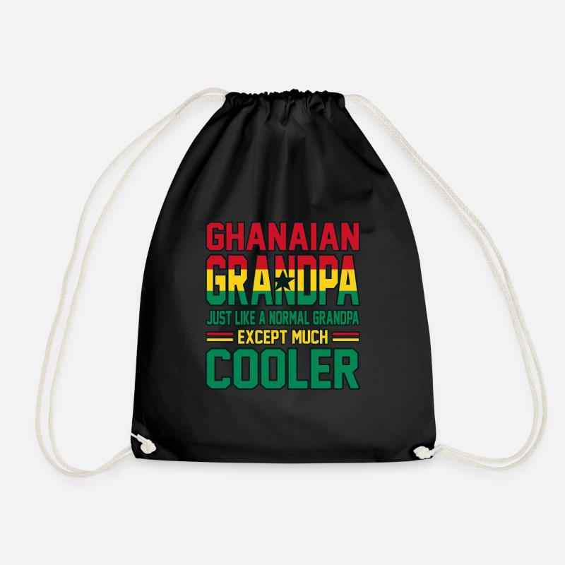 Ghana - Turnbeutel - Schwarz