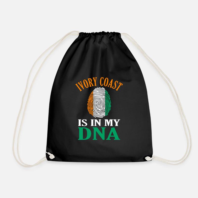 Côte d’Ivoire - Sac de sport léger - noir