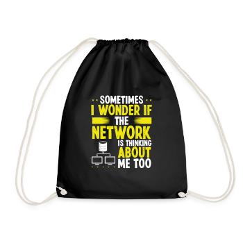 Network Engineer Server Engineering Cloud Networks - Turnbeutel - Schwarz - Vorne