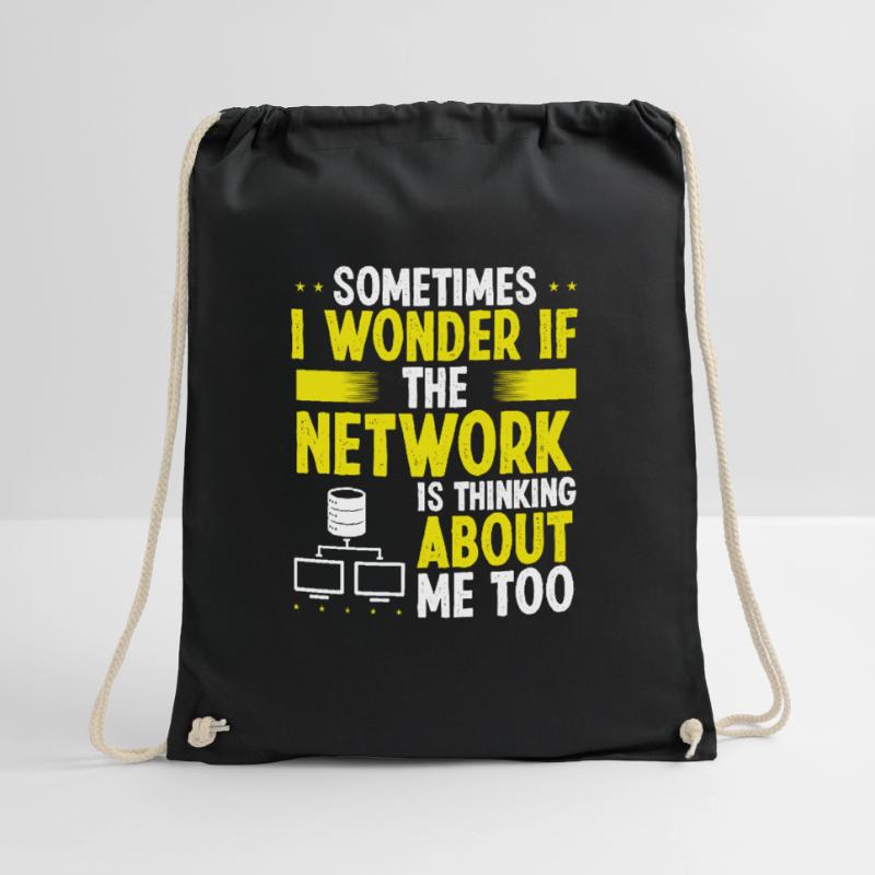 Network Engineer Server Engineering Cloud Networks Drawstring Bag
