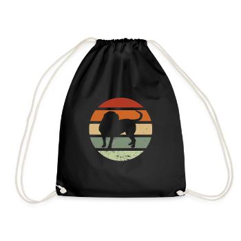 Continental Bulldog Retro Colorbull Dog Vintage - Sac de sport léger - noir - Devant