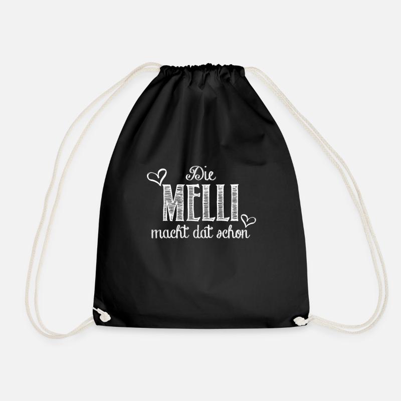 melli - Turnbeutel - Schwarz