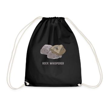 Géologie Géologie Pierres - Sac de sport léger - noir - Devant