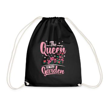 La Reine du jardin - Sac de sport léger - noir - Devant