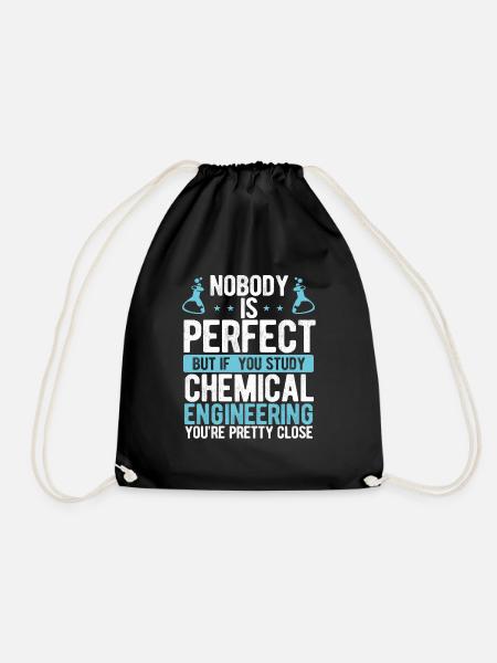 Chemical Engineering Process Chemical Engineer - Drawstring Bag - black