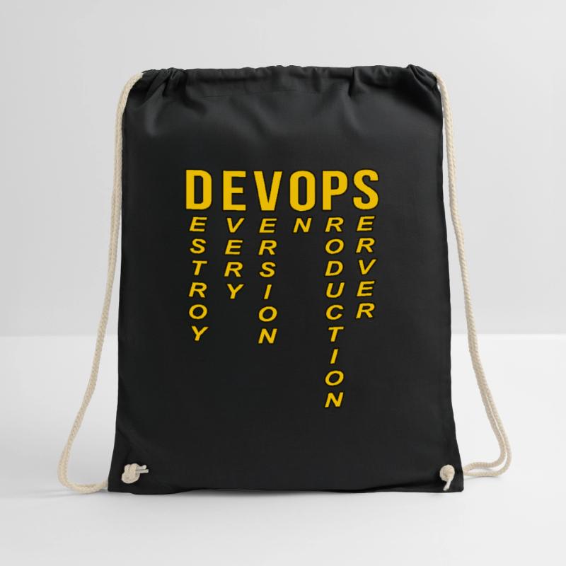 Devops Definition Technischer Computer Turnbeutel