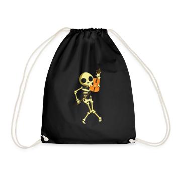 Viola - Drawstring Bag - black - Front