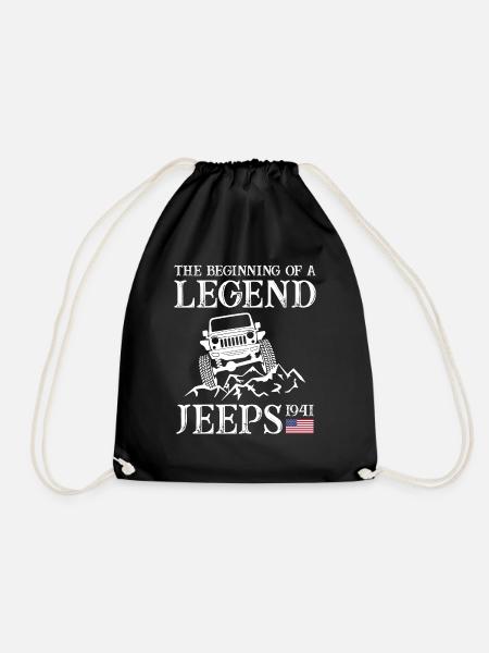 Jeeps Legend - Turnbeutel - Schwarz