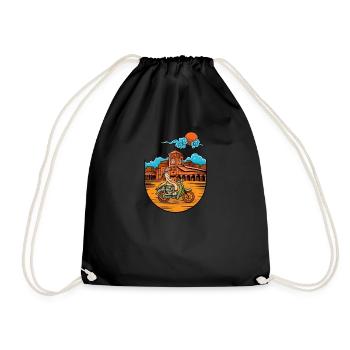 Vietnam I Saigon Scooter Pho Bo Motif de voyage pour - Sac de sport léger - noir - Devant