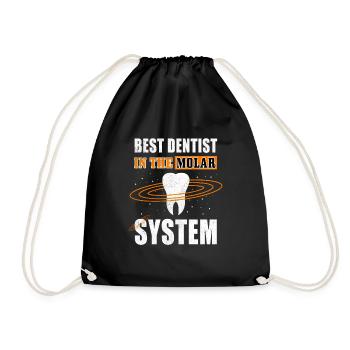Dentist Dentist Dentist - Drawstring Bag - black - Front