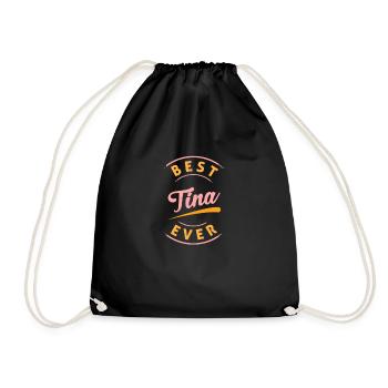Meilleure Tina de tous les temps - Sac de sport léger - noir - Devant