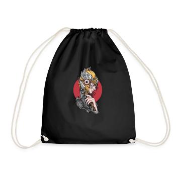 Valkyrie I Valkyrie Viking Valhalla motif pour - Sac de sport léger - noir - Devant