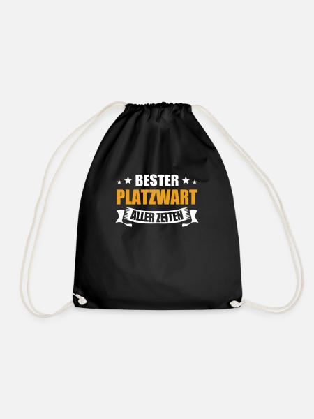 Bester Platzwart Aller Zeiten Rasen Spezialist - Turnbeutel - Schwarz