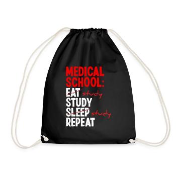 Medical School Essentials Medical School - Drawstring Bag - black - Front