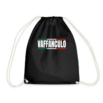 Italien - Sac de sport léger - noir - Devant