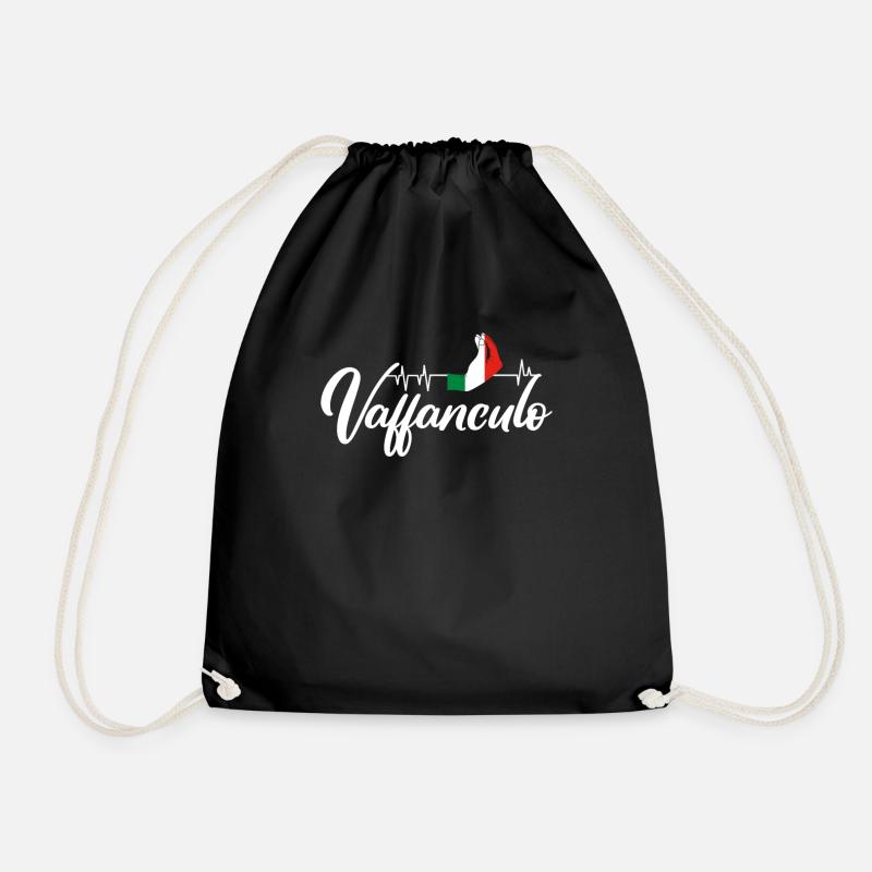 Vaffanculo Heartbeat - Sac de sport léger - noir