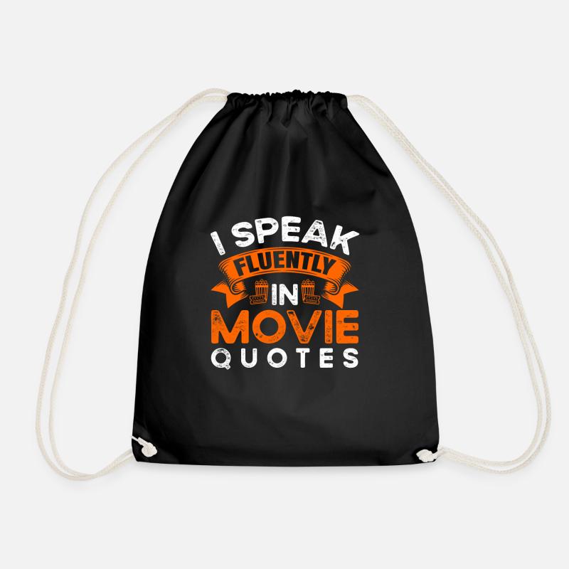 Movie - Drawstring Bag - black