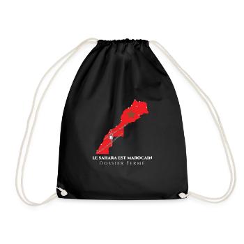 Le Sahara marocain - Sac de sport léger - noir - Devant
