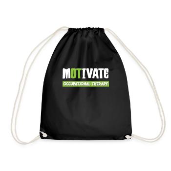 Occupational therapy Occupational therapist Occupational therapist - Drawstring Bag - black - Front