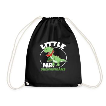 Petit Mr Shenanigans Passionné Dino Boy St Patri - Sac de sport léger - noir - Devant