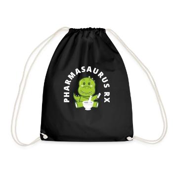 Pharmacist Pharmacist Pharmacy Gift - Drawstring Bag - black - Front