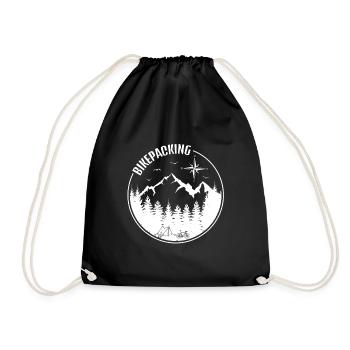VÉLO D’EMBALLAGE VÉLO GRAVELBIKE - Sac de sport léger - noir - Devant