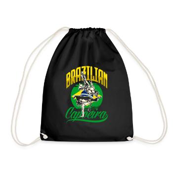 Capoeira Arts Martiaux Brésiliens Capoeiristas - Sac de sport léger - noir - Devant