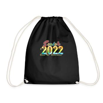 Senior 2022 Graduation Class - Drawstring Bag - black - Front