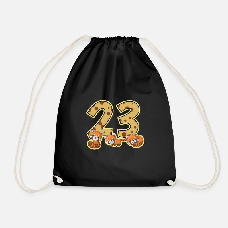 Geburtstag 23 - Turnbeutel - Schwarz