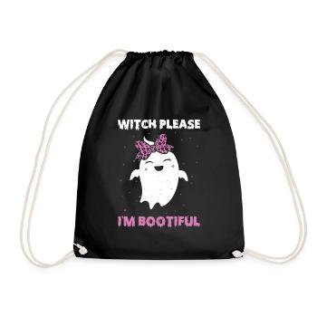 Je suis bootiful - Witch Lover - Sac de sport léger - noir - Devant