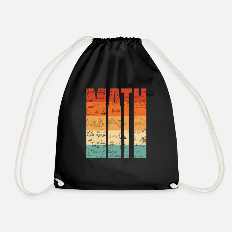 Mathématiques - Sac de sport léger - noir