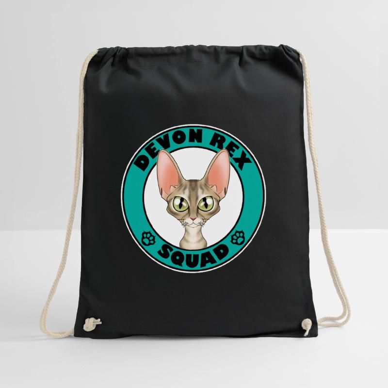 Devon Rex Squad I Amoureux des chats I Devon Rex Chat Sac de sport léger
