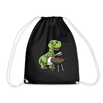 Griller Dinosaur T-Rex Grill BBQ - Sac de sport léger - noir - Devant