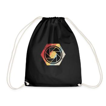Photographer Gift Idea for Photographers Photography - Drawstring Bag - black - Front