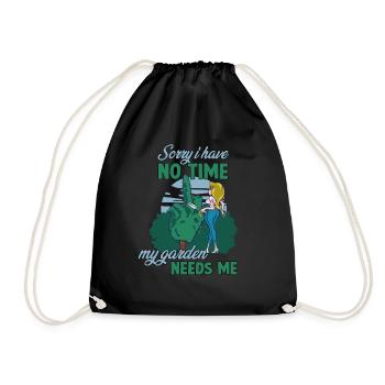 Drôle de tenue de jardinier amateur drôle de jardinier - Sac de sport léger - noir - Devant