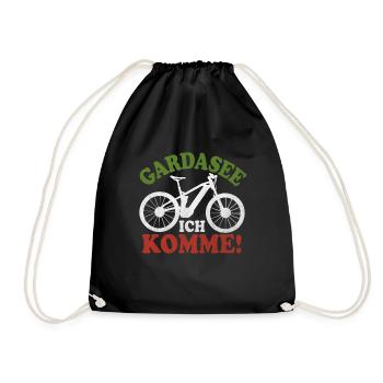 E-bike Gardasee - Turnbeutel - Schwarz - Vorne