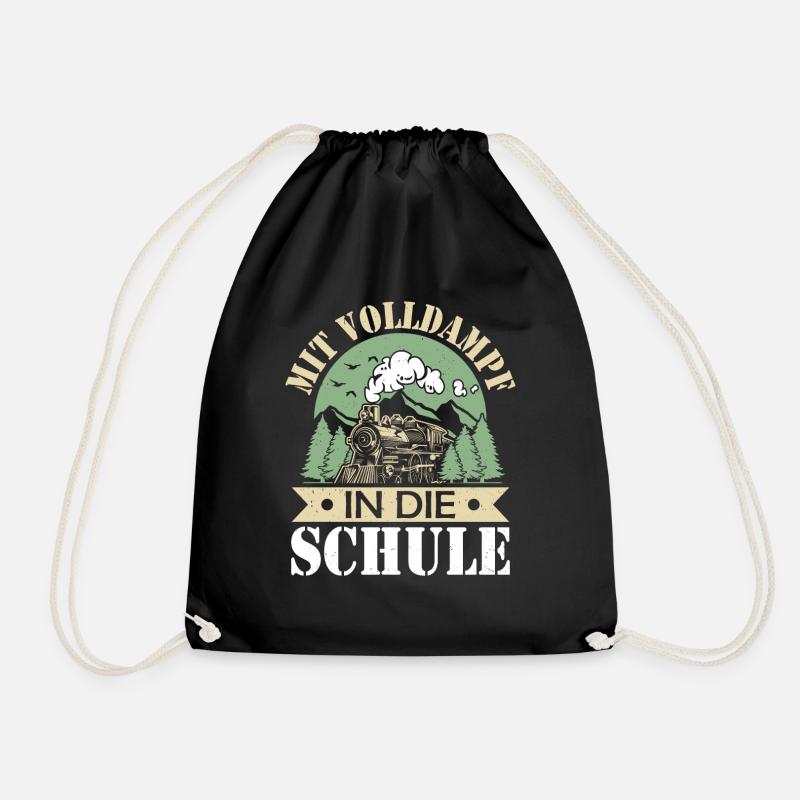 Einschulung - Turnbeutel - Schwarz