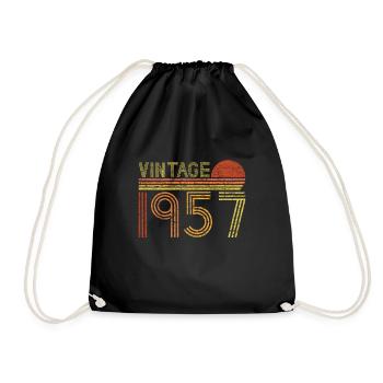 Vintage 1957 Sunset Style - Sac de sport léger - noir - Devant
