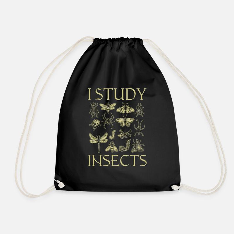I Study Insects Kids Types Of Insects - Turnbeutel - Schwarz