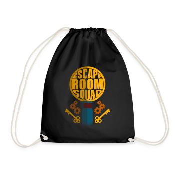 Escape room squad Keys Matching Escape Room Party - Drawstring Bag - black - Front