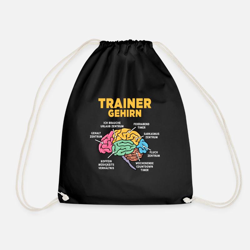 Trainer - Turnbeutel - Schwarz