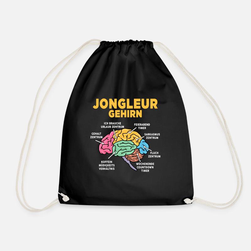 Jongleur - Turnbeutel - Schwarz