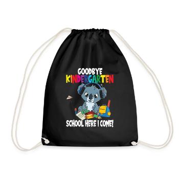 Kindergarten Back to school Enrolment - Drawstring Bag - black - Front