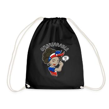 Chile Girl Unbreakable I Chile Heritage I Chile - Turnbeutel - Schwarz - Vorne