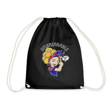 Deutsch Girl Unbreakable I Heritage United - Sac de sport léger - noir - Devant