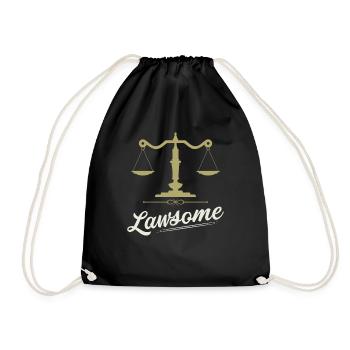 Avocat Avocat Lawsome - Sac de sport léger - noir - Devant