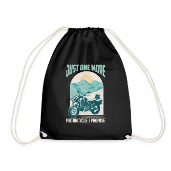 Juste une moto de plus que je promets Motocycliste B - Sac de sport léger - noir - Devant