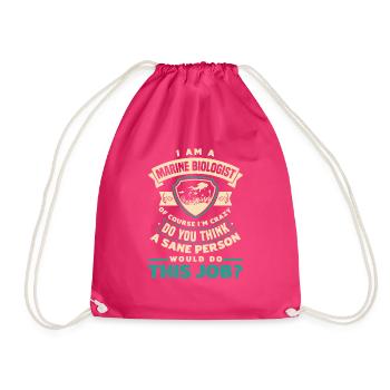 Marine Biology Marine Biologist Science Of Course - Turnbeutel - Fuchsia - Vorne